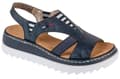 Miniatyrbild 1 av 4: Rieker Sandals V44Y5-14, Kvinna, Sandaler, marinblå