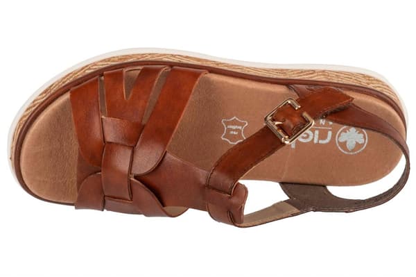 Rieker Sandals W0853-24, Kvinna, Sandaler, brun