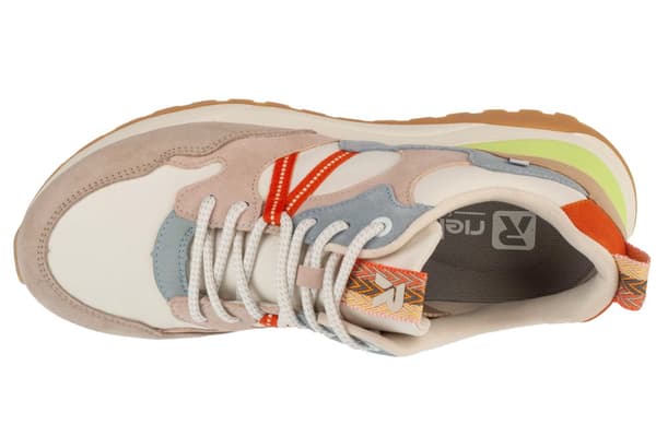 Rieker Sneakers W2501-82, Kvinna, Sneakers, vit