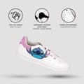 Miniatyrbillede 4 af 5: Sportssneakers til damer Stitch Hvid - 35
