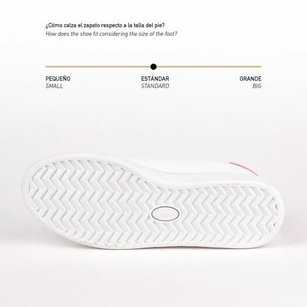 Sportssneakers til damer Stitch Hvid - 35