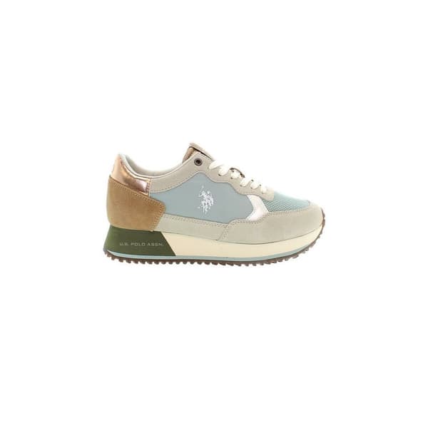 Sportssneakers til damer U.S. Polo Assn. SACHA002 LBE TAN01 Blå - 36
