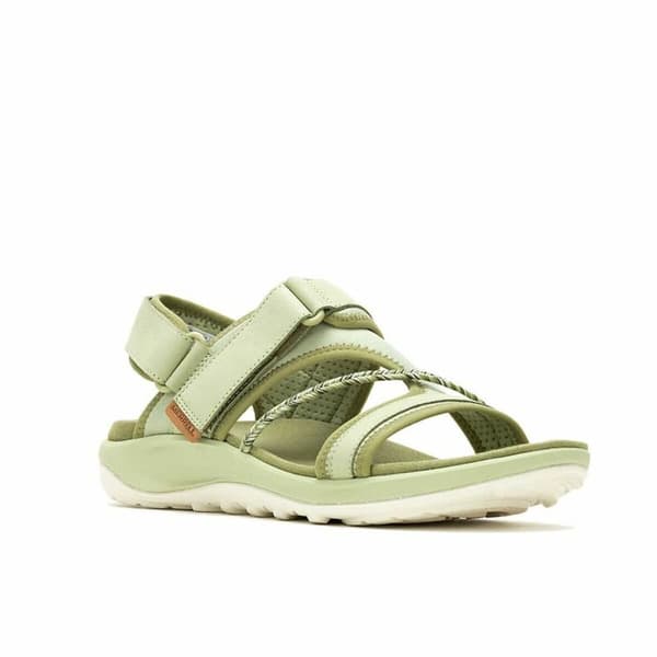 Mountain sandaler Merrell Terran 4 Backstrap Lysegrøn - 37