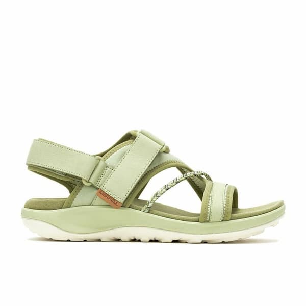 Mountain sandaler Merrell Terran 4 Backstrap Lysegrøn - 37