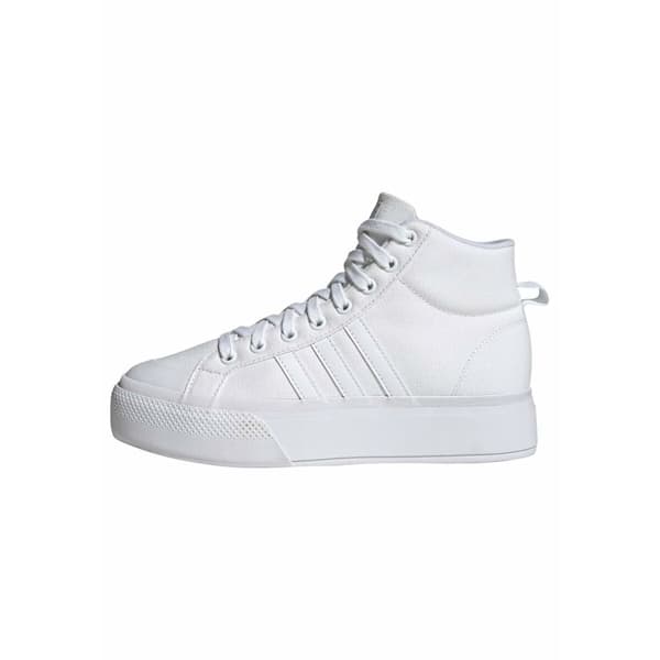 Kvinde Casual Sneakers Adidas BRAVADA 2.0 MID PLATFORM Hvid - 38