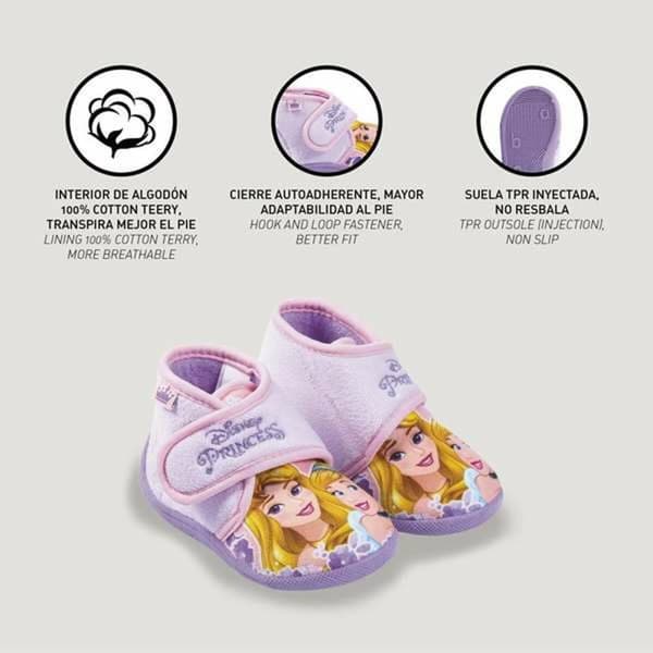 House Slippers Princess Pink 23