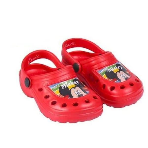 Clogs Mickey Mouse Red 29