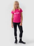 Miniatyrbild 3 av 3: Leggings för flickor F239 4F barnsportleggings bomull storlek 146