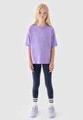 Miniatyrbillede 2 af 2: Leggings til piger F239 4F børne sportsleggings bomuld størrelse 140