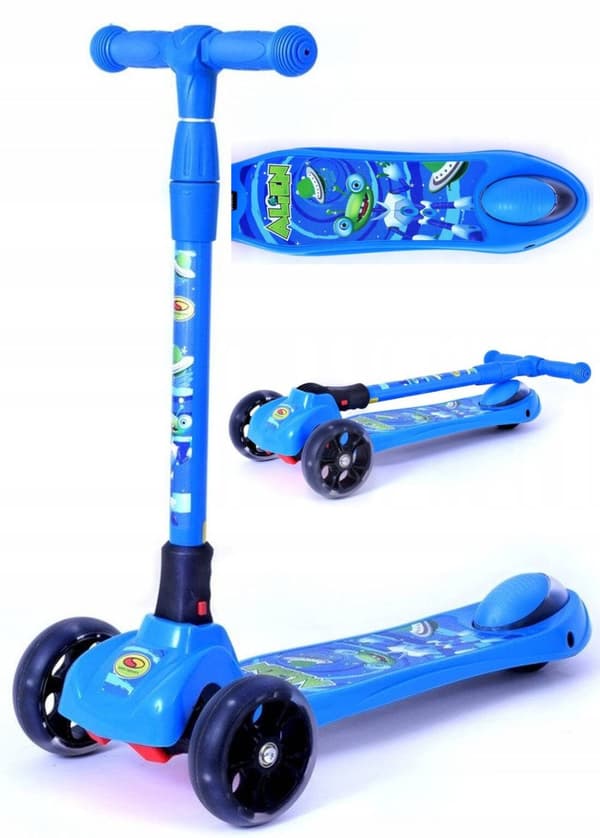 TREHJULSSCOOTER GLORIOUS WHEELS AF-WG006