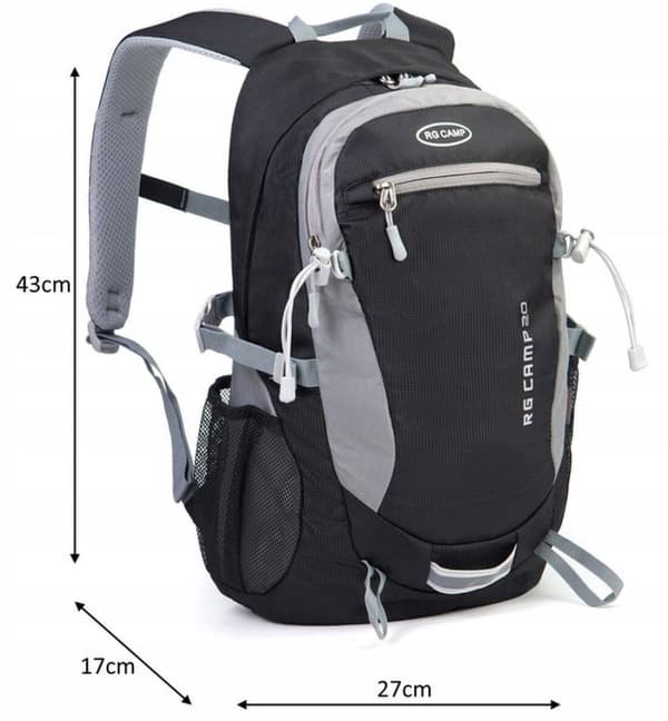 RYGGSACK TREKKING RG CAMP 20L SPORTCYKLING FÖR ARBETE