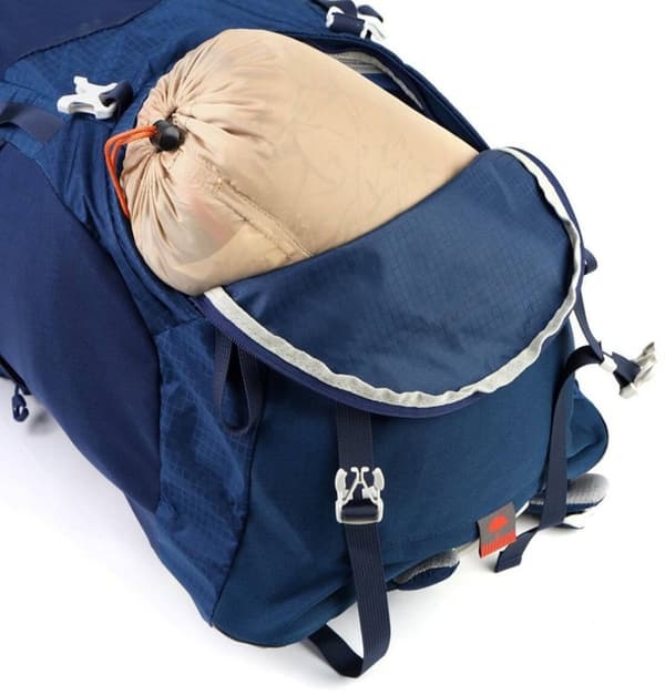 RG CAMP ADVANCE 45+5L TERRÆKSAK TIL BERGTREKKING MED STEL