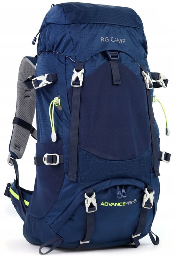 RG CAMP ADVANCE 45+5L TERRÆKSAK TIL BERGTREKKING MED STEL