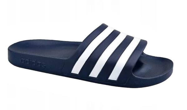 ADIDAS ADILETTE AQUA MARINEBLÅ FLIP-FLOPS F35542