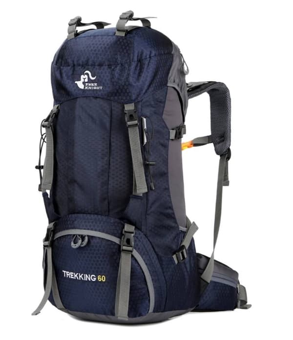 FREE KNIGHT RG CAMP 50L + 10L TURISTRYGSÆK