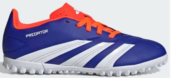 Fodboldstøvler med græsflette til Orlik Adidas Predator Club TF Jr. ID3428