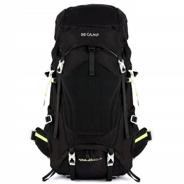 RG CAMP ADVANCE 60+5L BERGSVANDRINGSRYGGSACK MED RAM