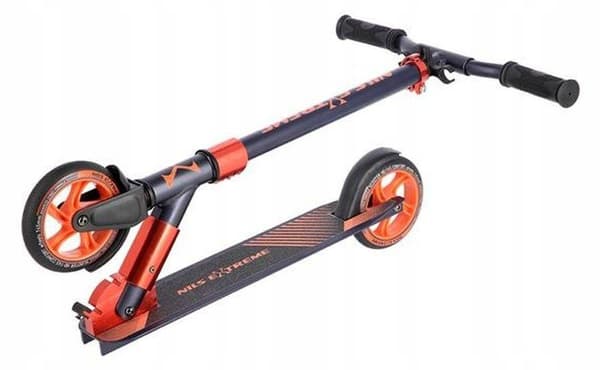 Hopfällbar justerbar sparkcykel NILS EXTREME HD145