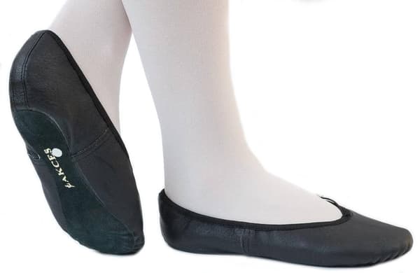AKCES ballerinaskor i läder
