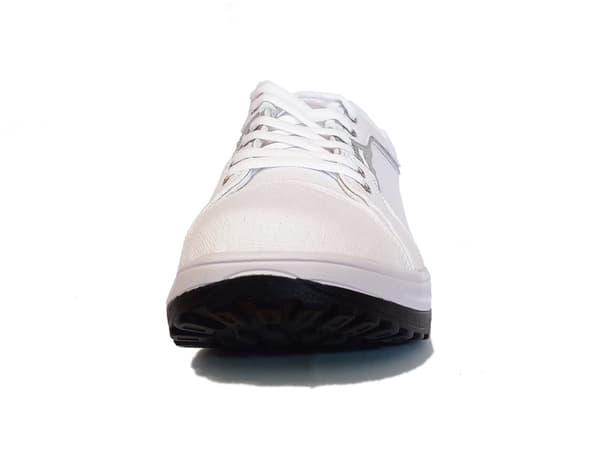 Fit Walk sneakers med rockersula, vita, 42