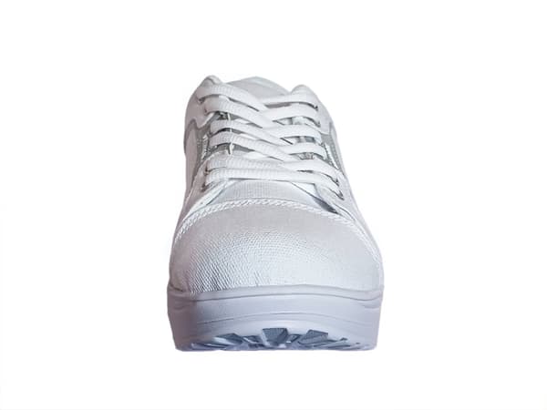 Fit Walk sneakers med rockersula, vita 40