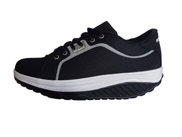 Fit Walk Cradle Sole Sneakers Sort 44