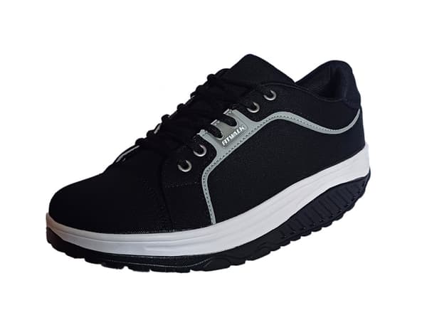 Fit Walk Cradle Sole Sneakers Sort 44