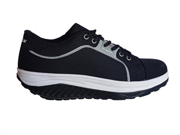 Fit Walk Cradle Sole Sneakers Sort 44