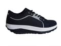 Miniatyrbillede 2 af 6: Fit Walk Cradle Sole Sneakers Sort 44