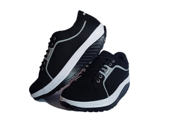 Fit Walk Cradle Sole Sneakers Sort 44