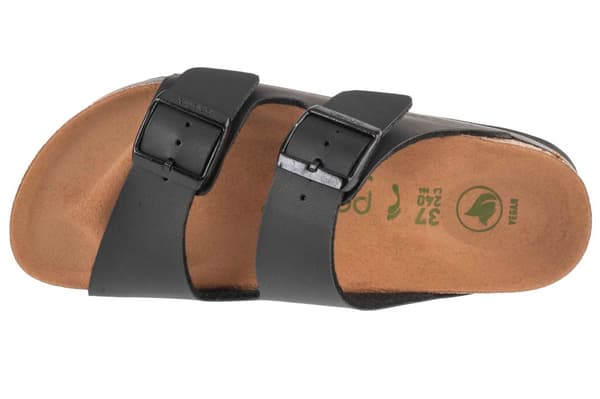Birkenstock Arizona Platform Flex BF 1027395, Kvinna, Tofflor, svart