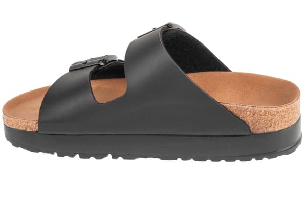 Birkenstock Arizona Platform Flex BF 1027395, Kvinna, Tofflor, svart