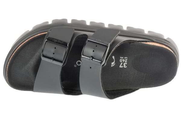 Birkenstock Arizona Papillio Chunky BF 1029077, Kvinna, Tofflor, svart