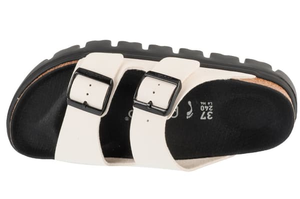 Birkenstock Arizona Papillio Chunky BF 1029119, Kvinde, Slides, hvid