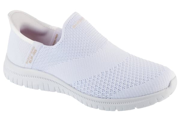 Skechers Slip-ins: Virtue - Sleek 104425-WHT, Kvinna, Sneakers, vit