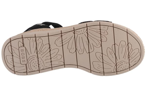 Skechers Slip-Ins: BOBS Sun Ray 114413-BLK, Kvinna, Sandaler, svart