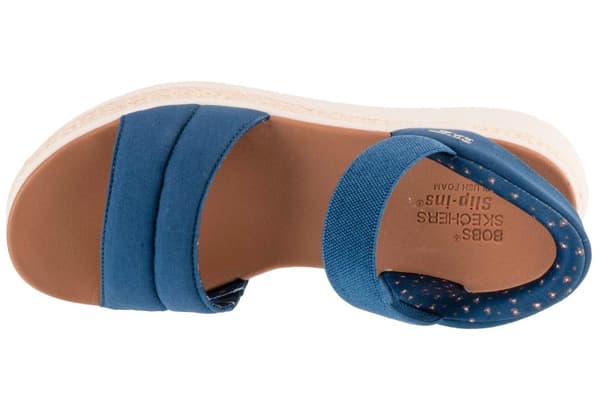 Skechers Slip-Ins: BOBS Sun Ray 114413-NVY, Kvinna, Sandaler, marinblå