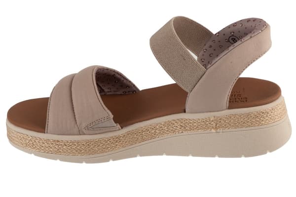 Skechers Slip-Ins: BOBS Sun Ray 114413-TPE, Kvinna, Sandaler, beige