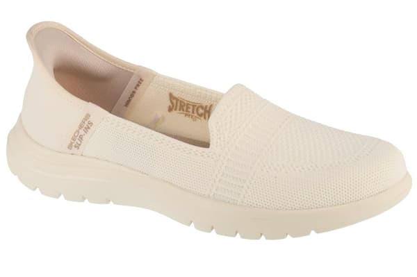 Skechers Slip-Ins On The Go Flex - Camellia 138181-OFWT, Kvinde, Halve sko, hvid