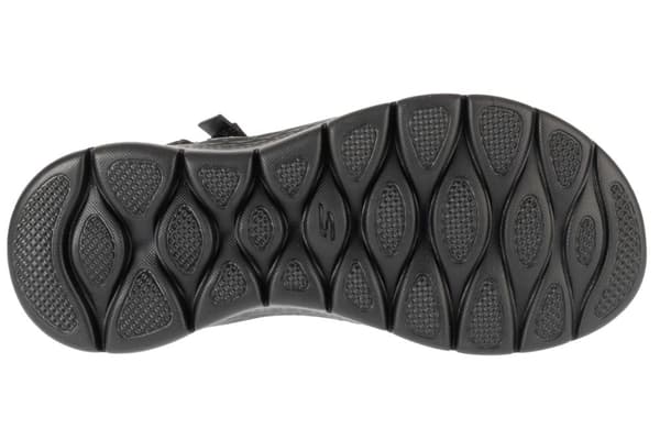 Skechers Go Walk Flex Sandal - Sublime 141451-BBK, Kvinna, Sandaler, svart
