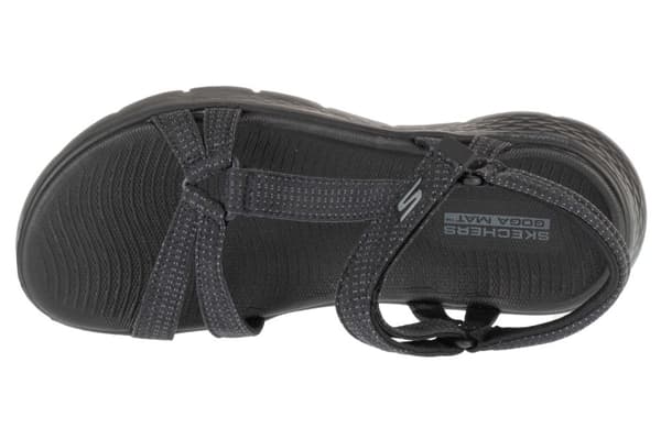 Skechers Go Walk Flex Sandal - Sublime 141451-BBK, Kvinna, Sandaler, svart