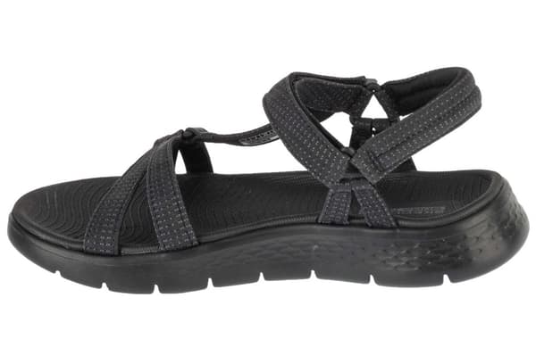 Skechers Go Walk Flex Sandal - Sublime 141451-BBK, Kvinna, Sandaler, svart