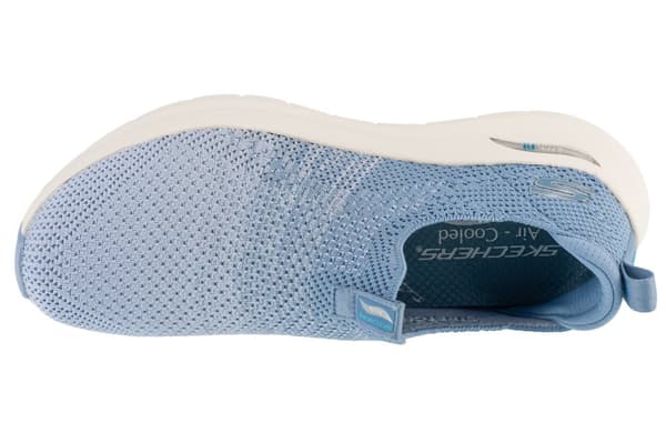Skechers Arch Fit 2.0 150055-LTBL, Kvinna, Squashskor, blå