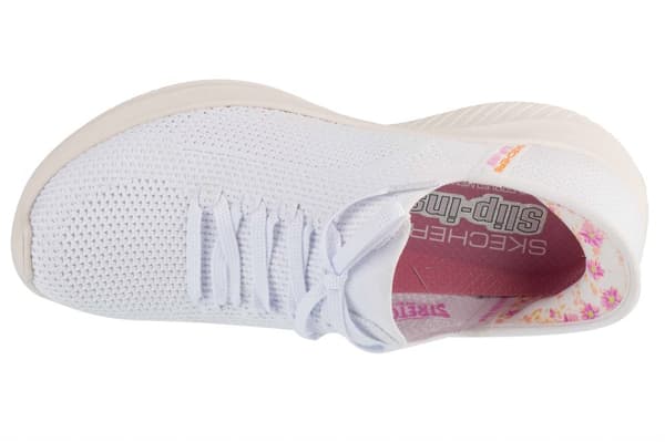 Skechers Slip-Ins: Ultra Flex 3.0 - Morning Blosso 150441-WHT, Kvinna, Sneakers, vit