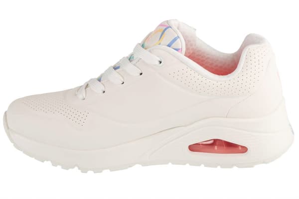 Skechers Uno-Spread The Love 155507-WPTQ, Kvinde, Sneakers, hvid