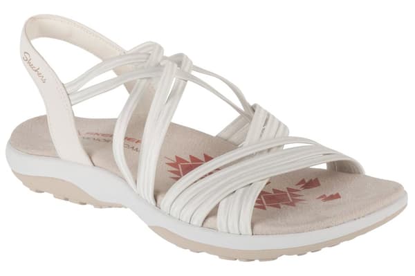 Skechers Reggae Slim - Sunnyside 163185-WHT, Kvinna, Sandaler, vit