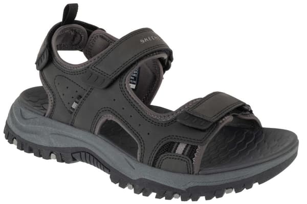 Skechers Prewitt - Rigdon 205139-BLK, Mand, Sandaler, sort
