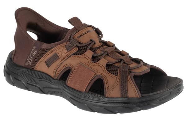 Skechers Slip-Ins: Revolted SS - Merrick 205181-ACDB, Mand, Sandaler, brun
