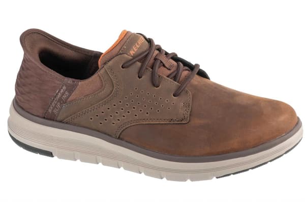 Skechers Slip-Ins: Orell - Yates 205249-COC, Man, Sneakers, brun