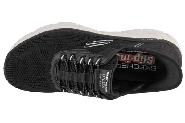 Skechers Slip-ins: D'Lux Walker 2.0 - Rezinate 232446-BKGY, Man, Sneakers, svart